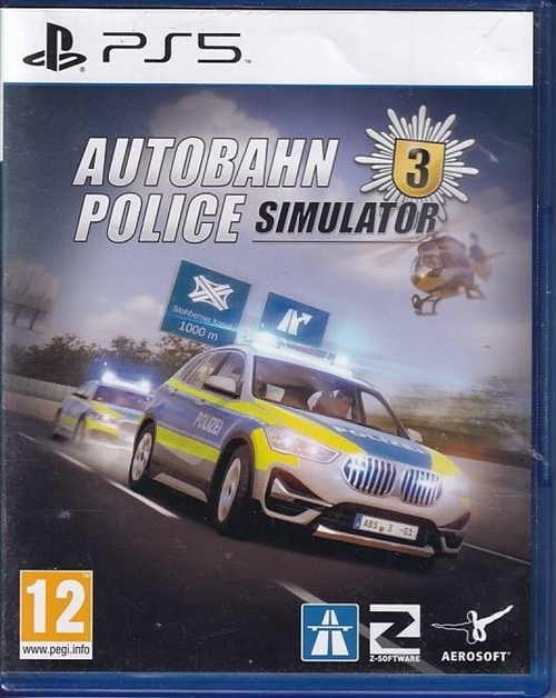 Autobahn Police Simulator 3 - PS5 (B-Grade) (Genbrug)